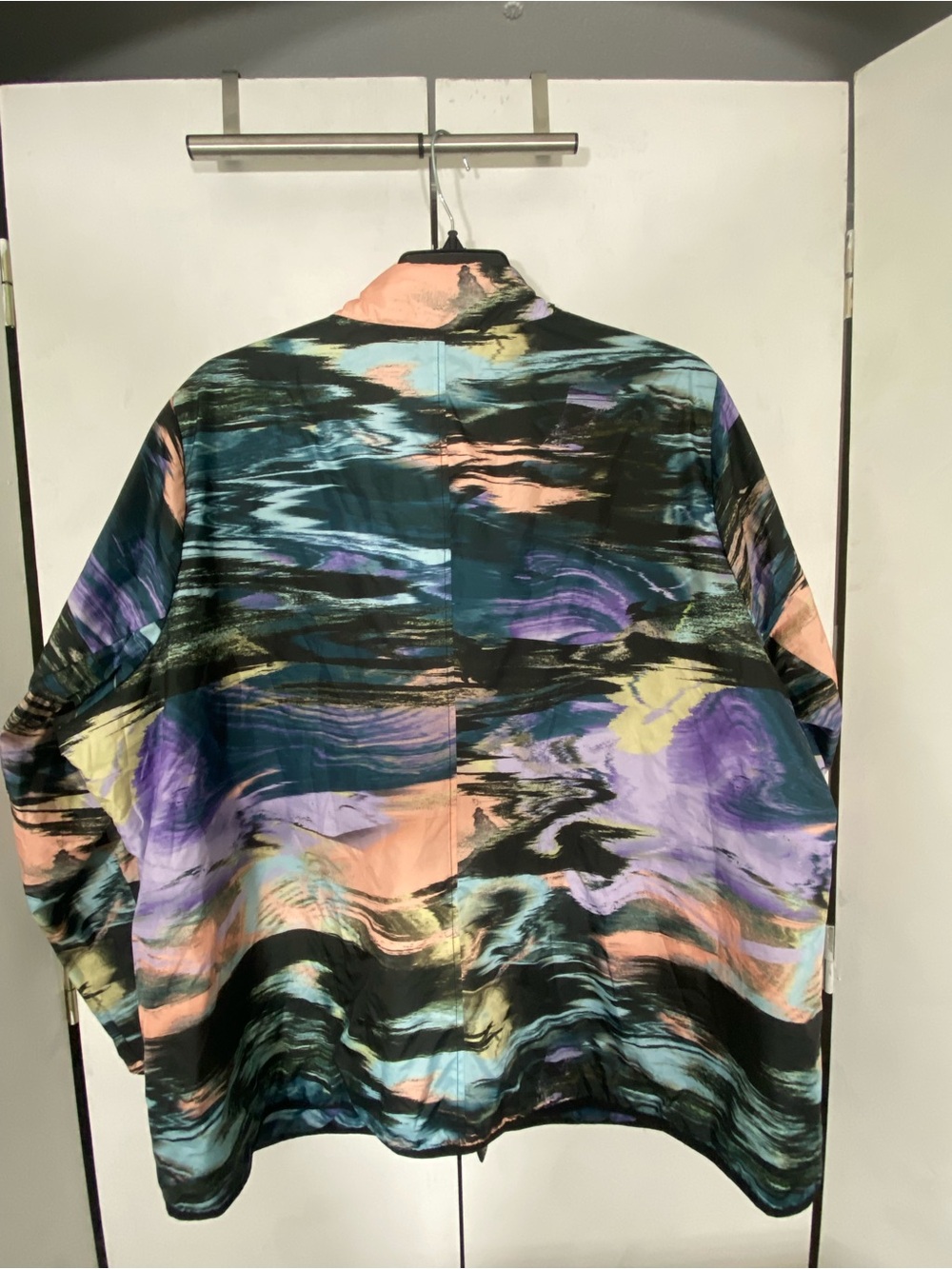 torrid Happy Camper Multi-Color Watercolor Jacket - Picture 4 of 7